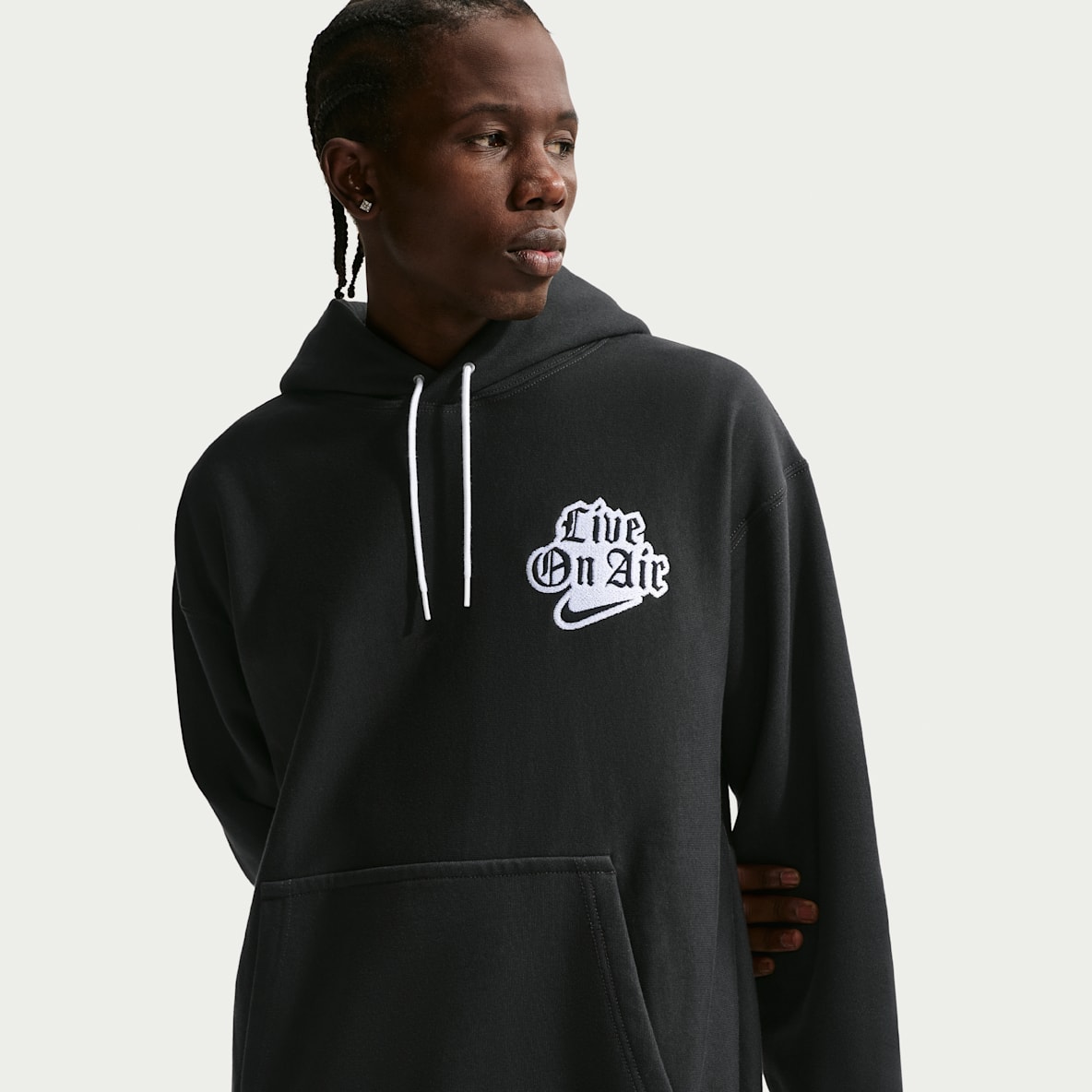 Nike Solo Swoosh Sweat à capuche en Fleece pour homme