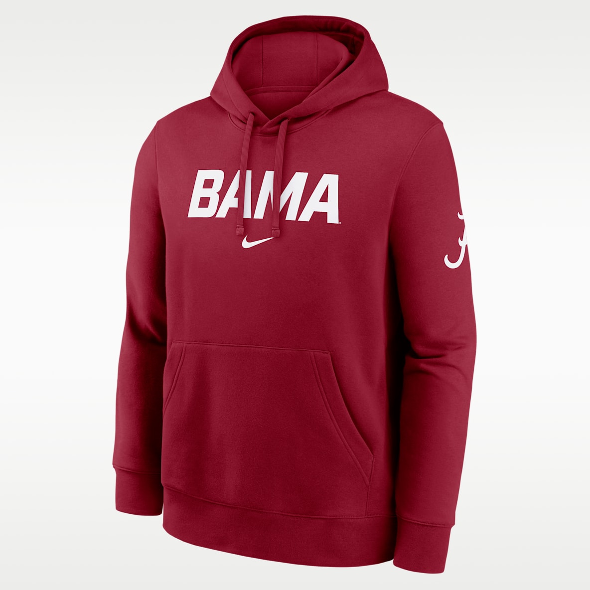 Alabama Club 2-Hit Nickname Sudadera con gorro sin cierre universitaria Nike para hombre