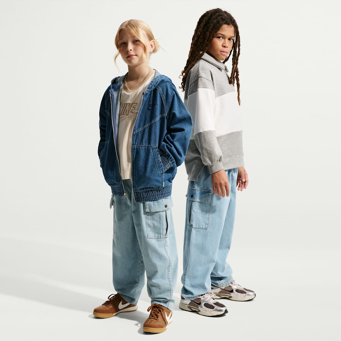 Nike Sportswear Collection Pantalon cargo ado en denim