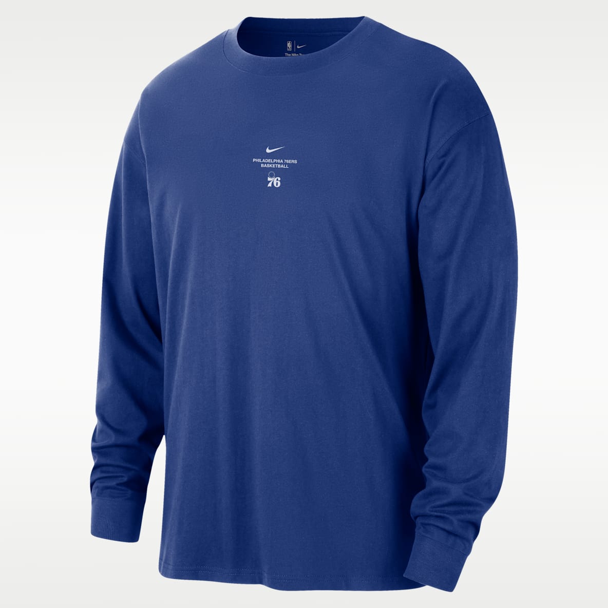Philadelphia 76ers Standard Issue Men's Basketball Long-Sleeve Top