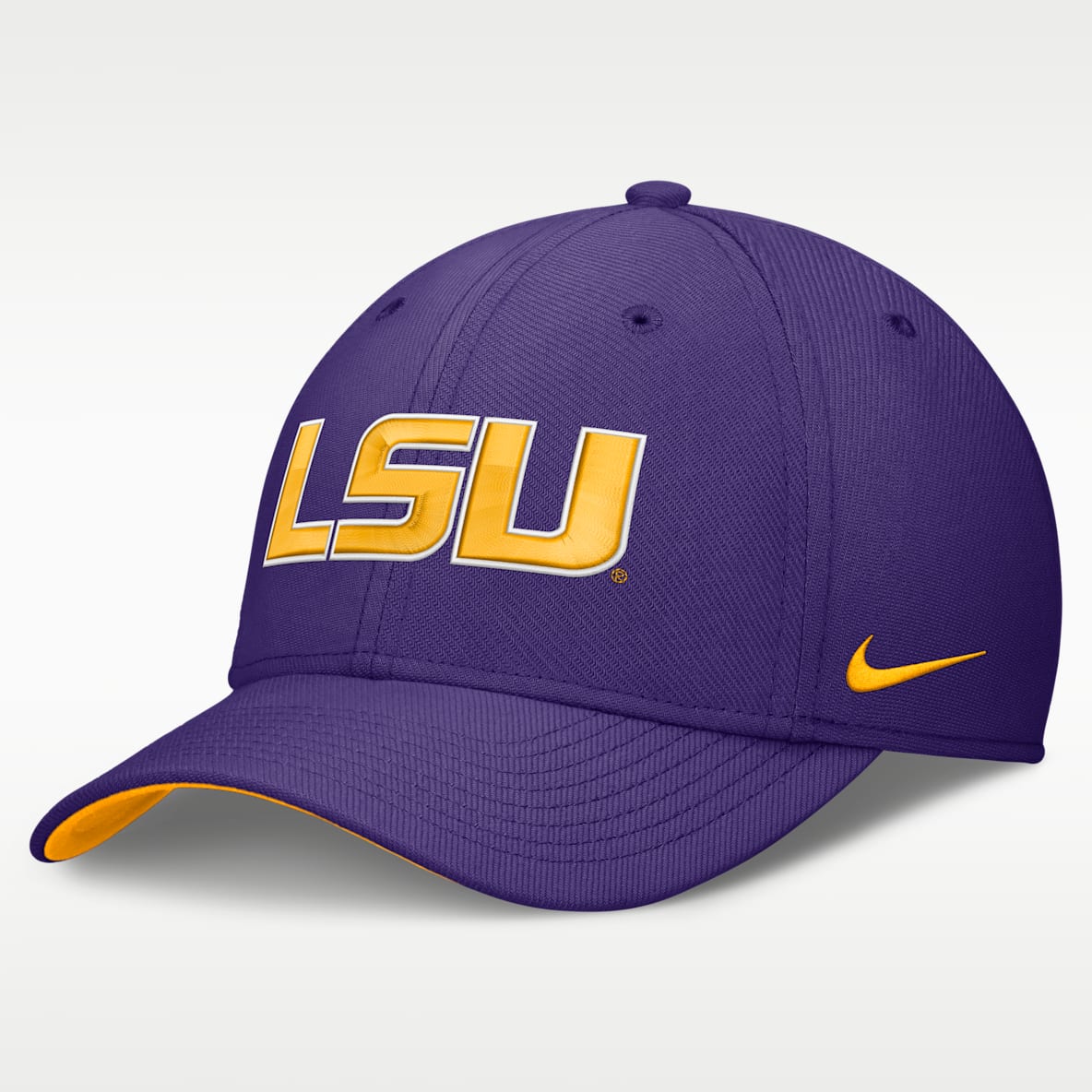 LSU Classic Swooshflex Men's Nike Dri-FIT College Hat