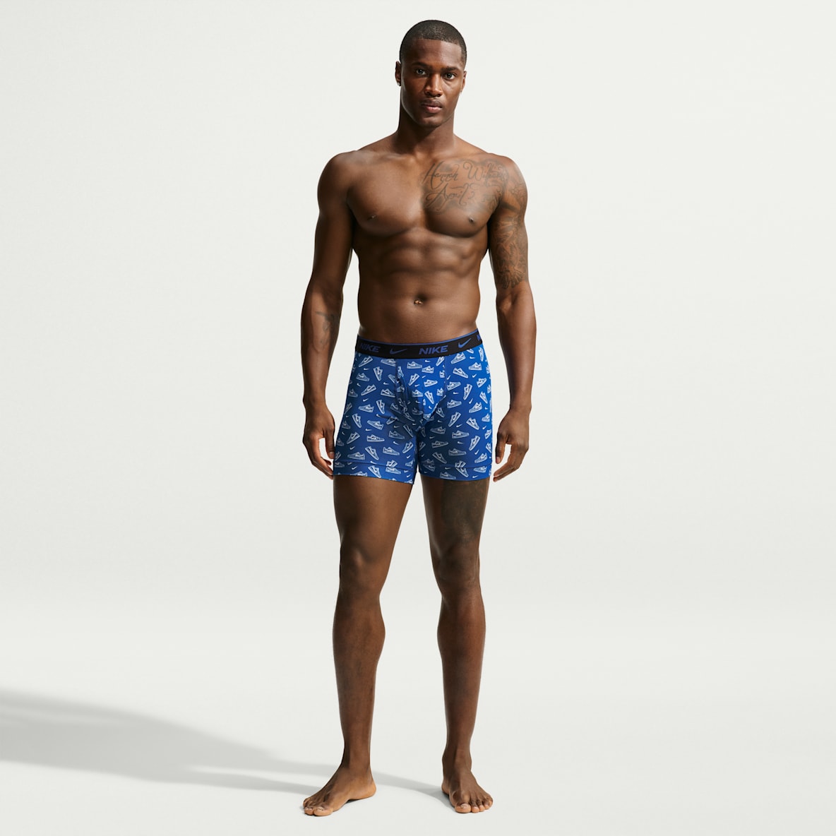 Nike Essential Cotton Stretch Men's Dri-FIT Boxer Briefs (3-Pack)