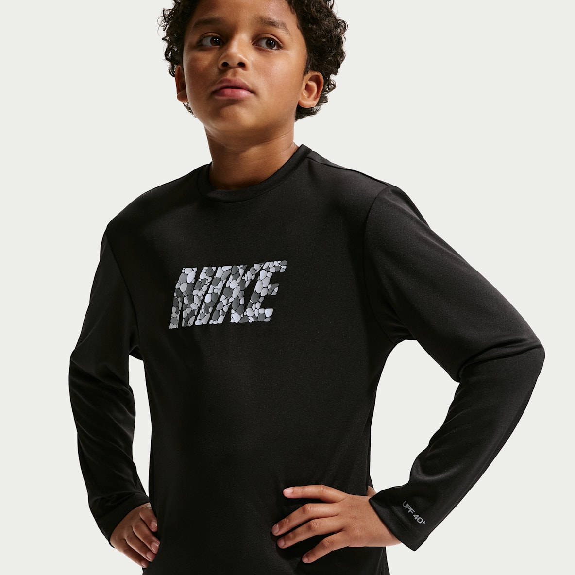Nike Swim Hydroguard Big Kids' (Boys') Dri-FIT UV Long Sleeve Top