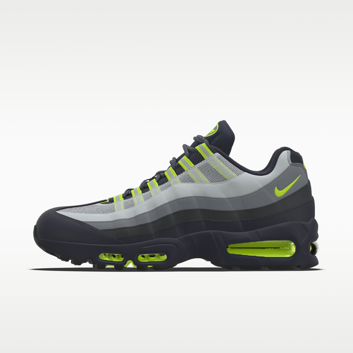 Nike Air Max 95 Big Bubble By You Men's Custom Shoes