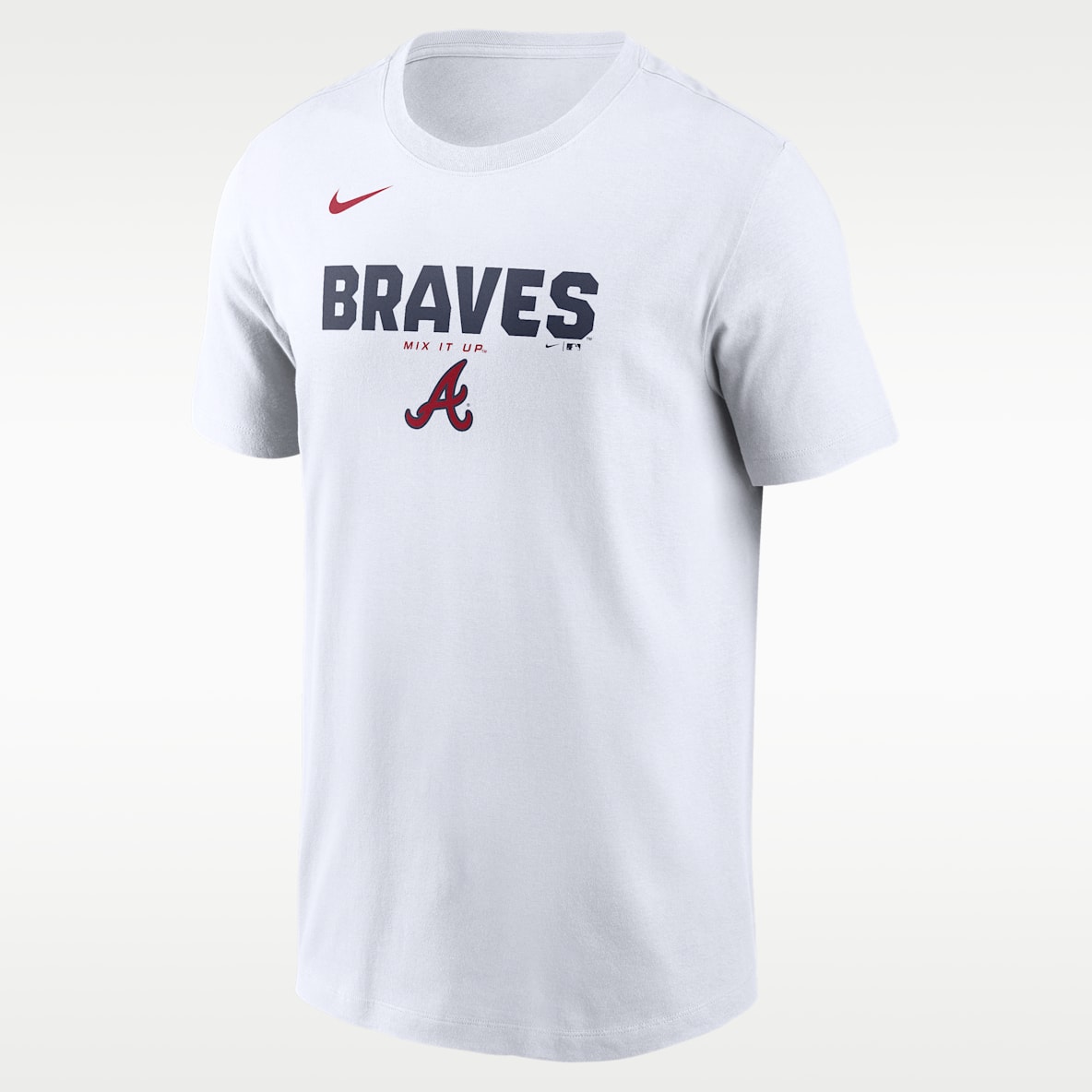 Atlanta Braves Bold Team Name Men's Nike MLB T-Shirt