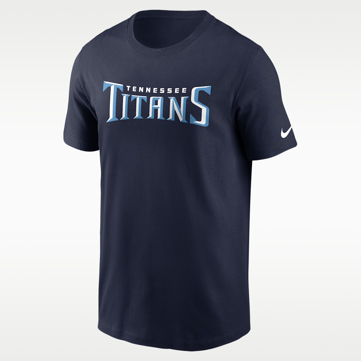 Tennessee Titans Primetime Wordmark Essential Men's Nike NFL T-Shirt