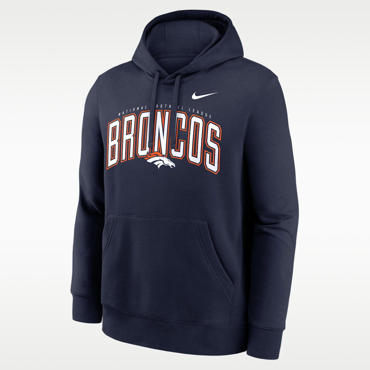 Denver Broncos Club Men's Nike NFL Pullover Hoodie