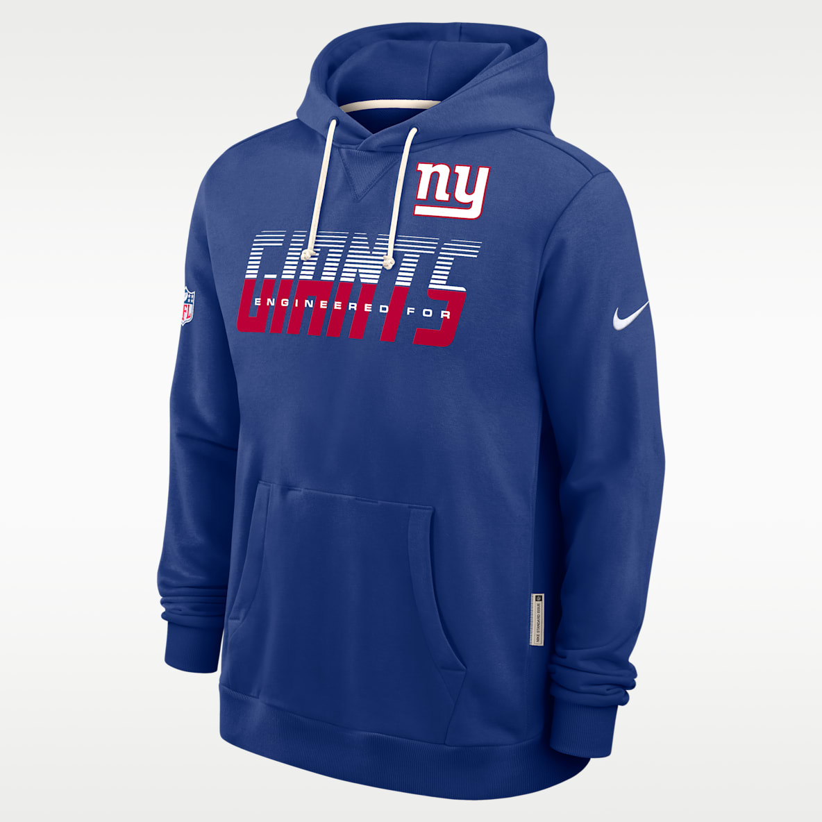 New York Giants Sideline Standard Issue Men's Nike Dri-FIT NFL Pullover Hoodie