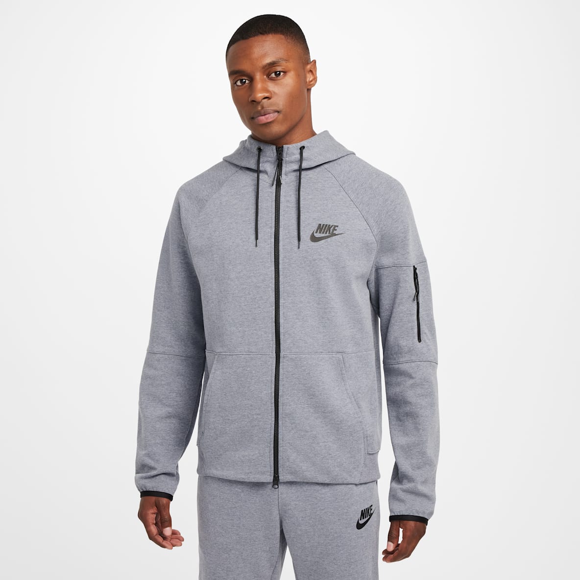 Nike Sportswear Tech Essentials Sweat à capuche en tissu Fleece à zip pour Homme