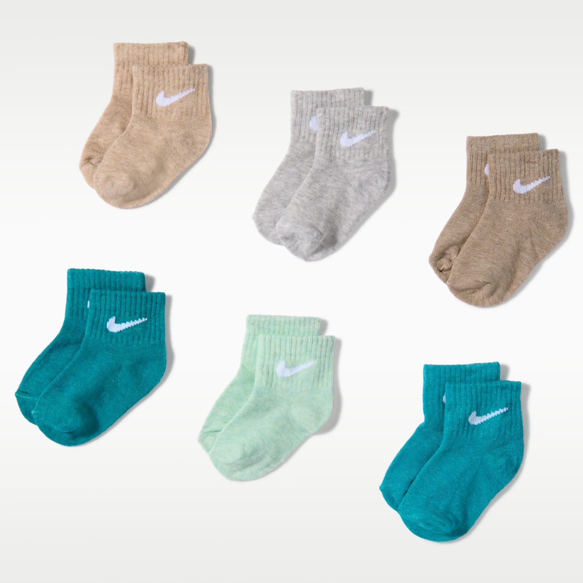 Nike Mitjons curts Swoosh (6 parells) - Nadó