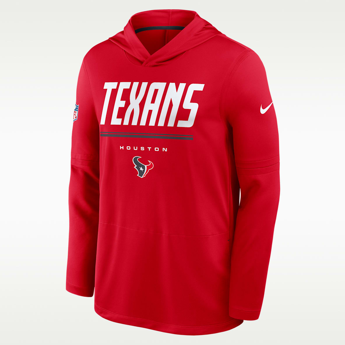 Houston Texans Sideline Men's Nike Dri-FIT NFL Long-Sleeve Hooded Top