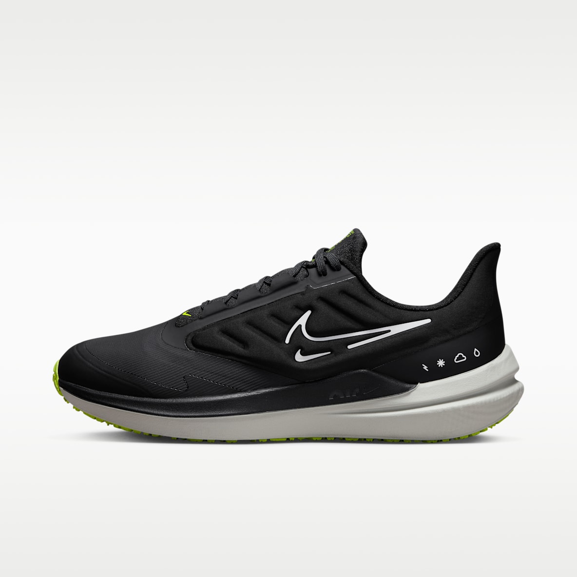 Nike Winflo 9 Shield Tenis de correr en carretera acondicionados para los distintos estados del tiempo para hombre