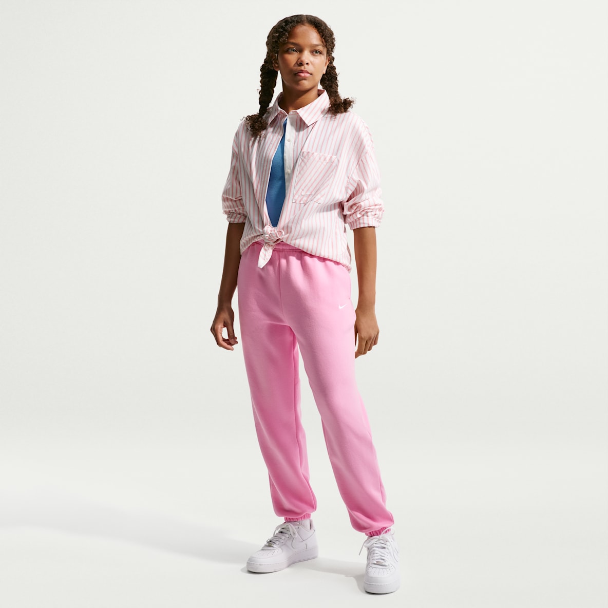 Nike Sportswear Studio Fleece Girls' Loose Pants