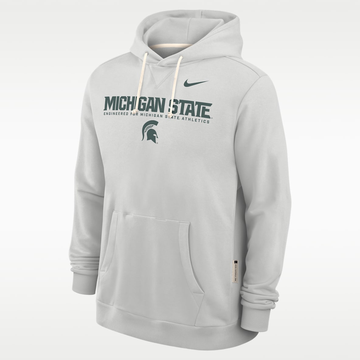Michigan State Sideline Sudadera con gorro sin cierre para hombre Nike Dri-FIT College