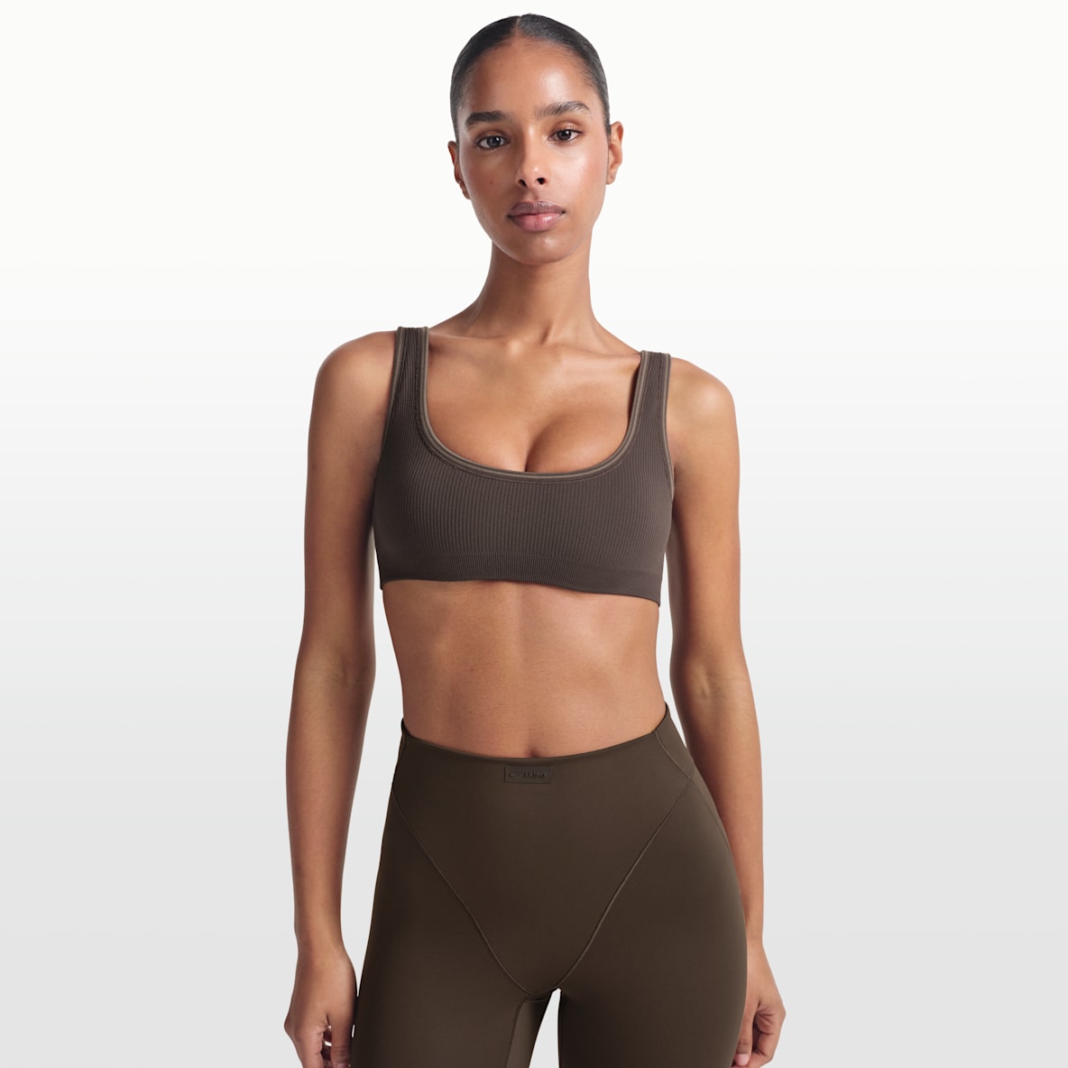 NikeSKIMS Ribbed Seamless Women's Micro-Scoop Bra