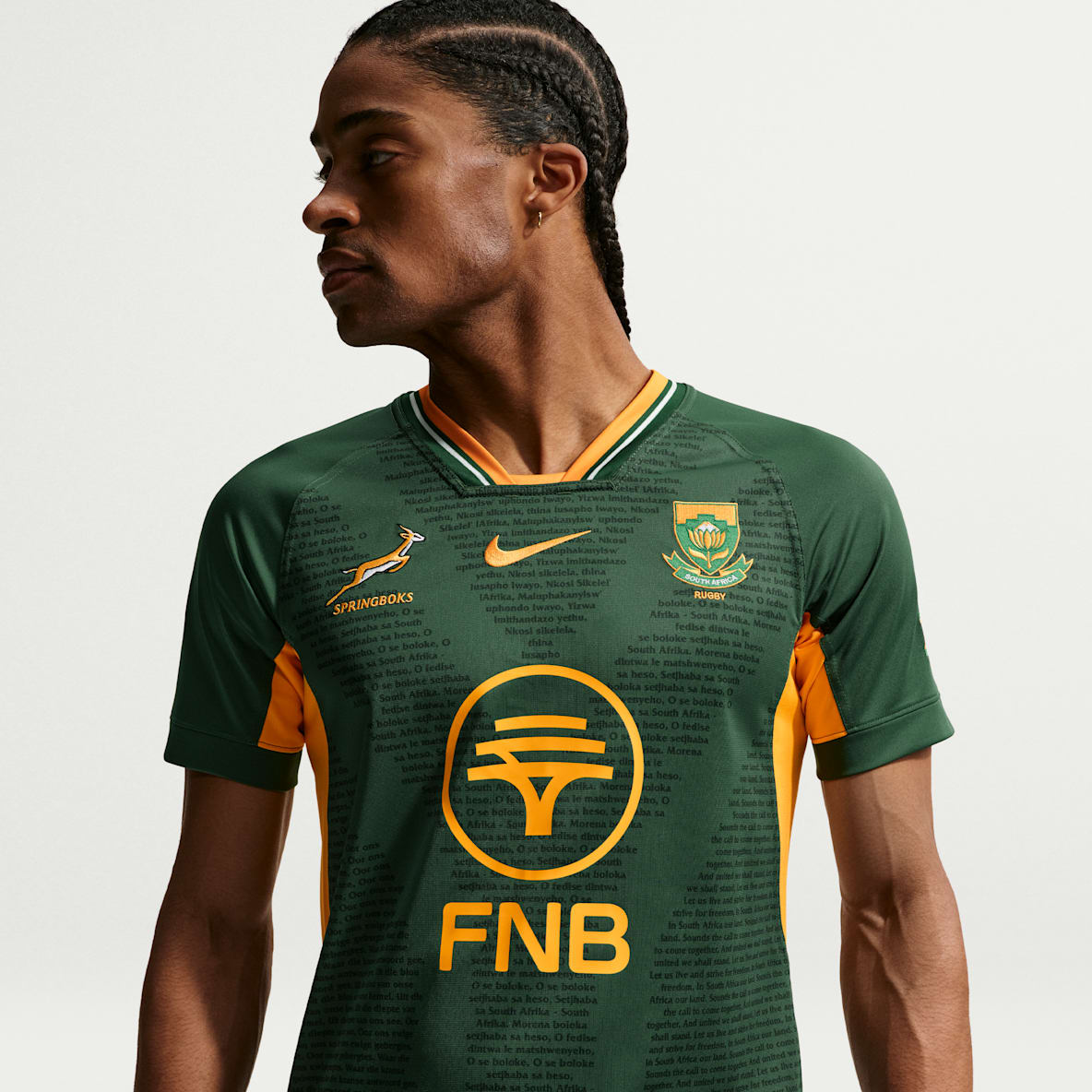 Springboks 2025/26 Stadium Men's Nike Rugby Jersey