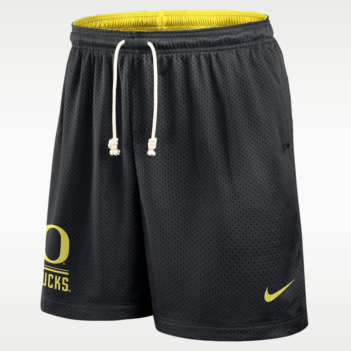 Oregon Courtside Shorts universitarios Nike Dri-FIT reversibles para hombre