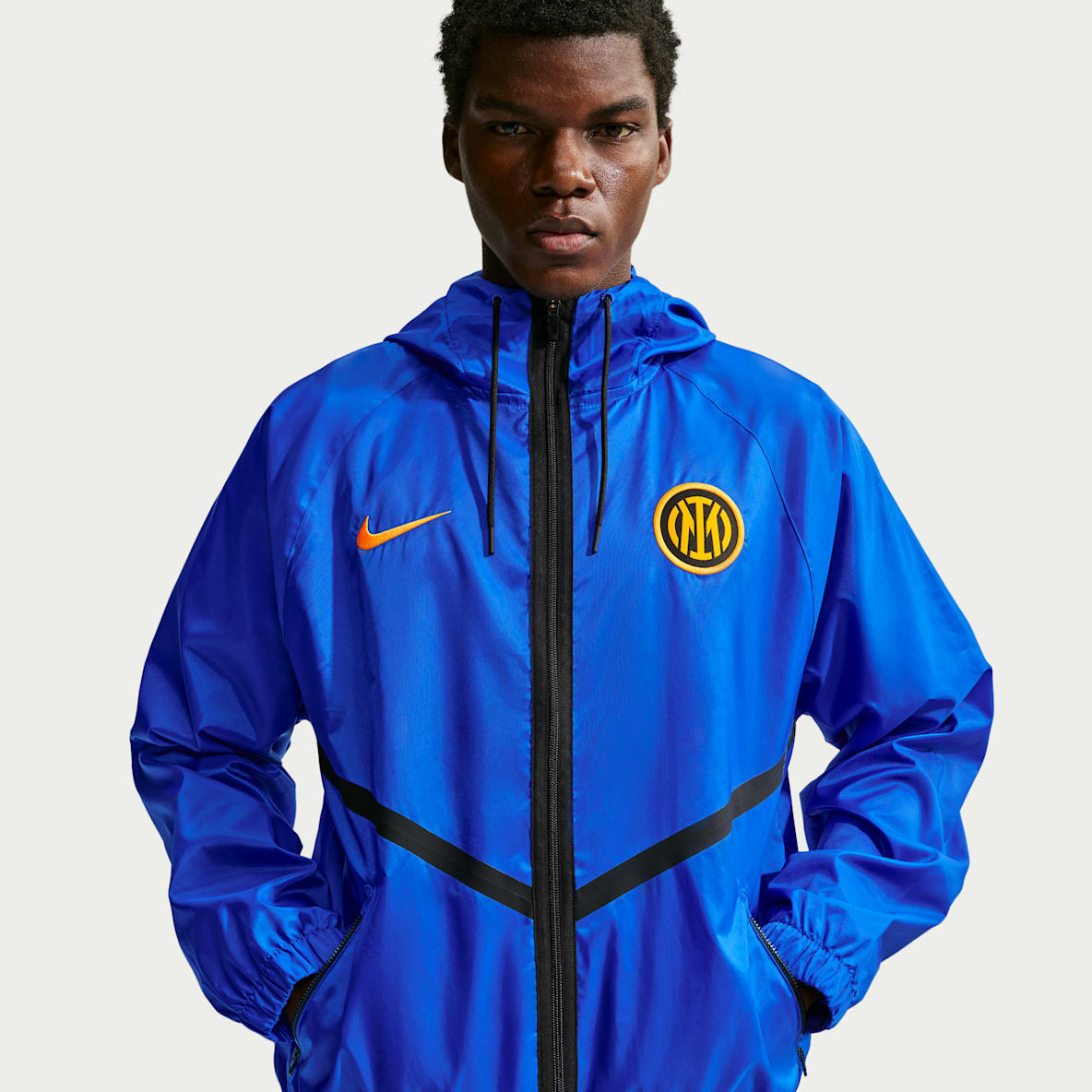 Inter Milan Home Men's Nike Dri-FIT Soccer Anthem Jacket