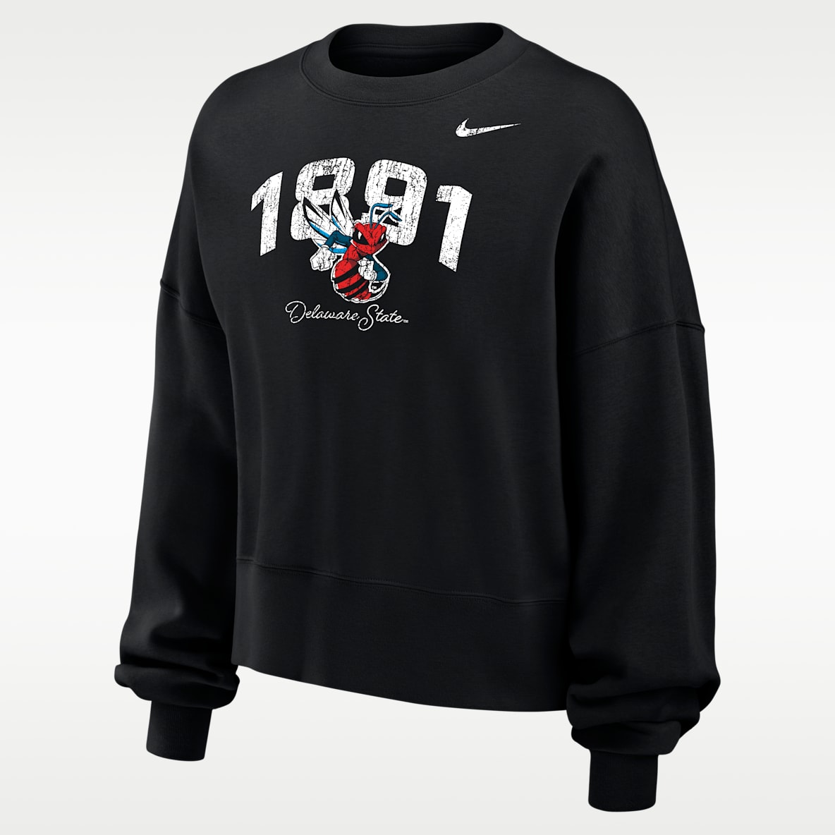 Nike College (Delaware State University) Women's Phoenix Fleece Crew-Neck Sweatshirt