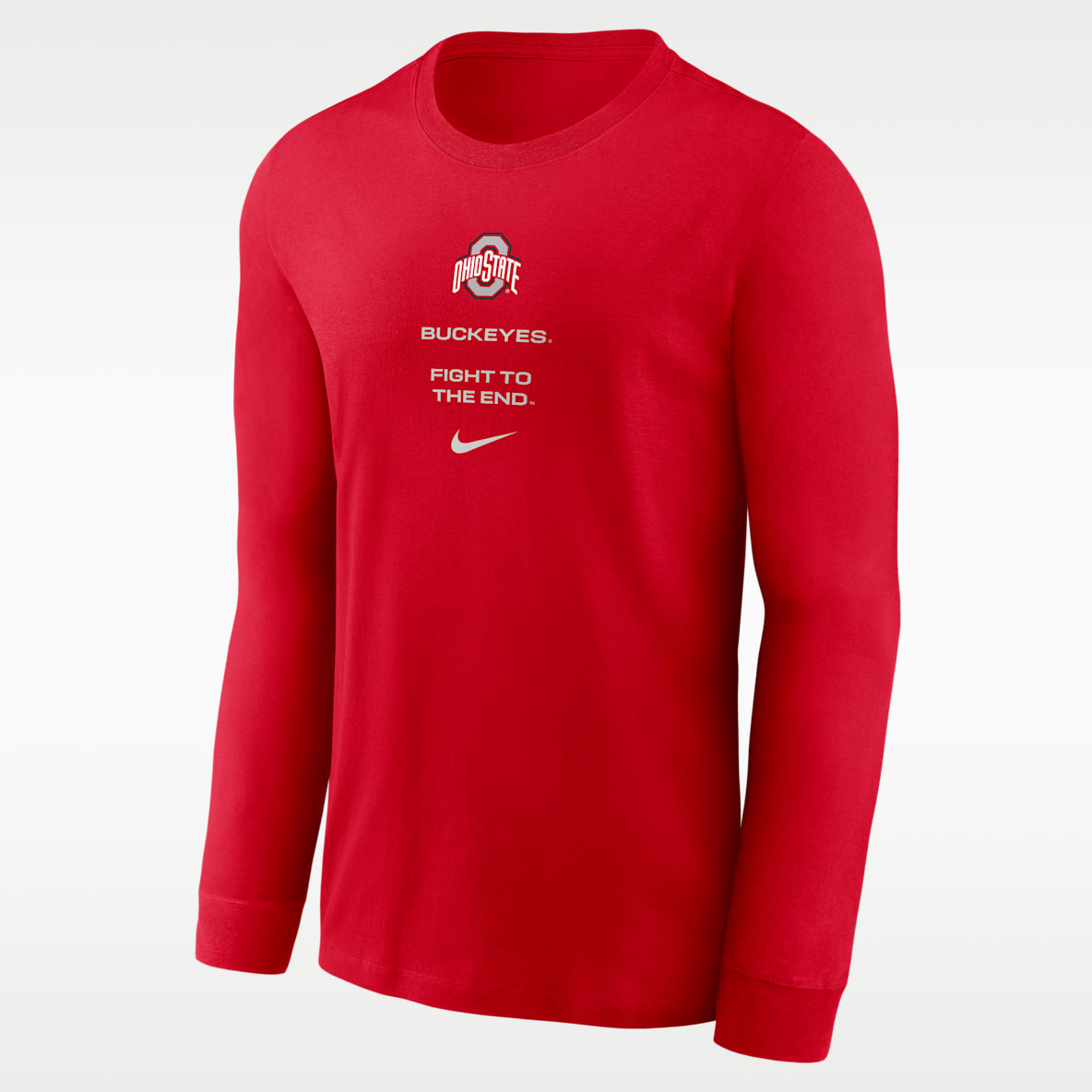 Ohio State Sideline Men's Nike Dri-FIT College Long-Sleeve T-Shirt