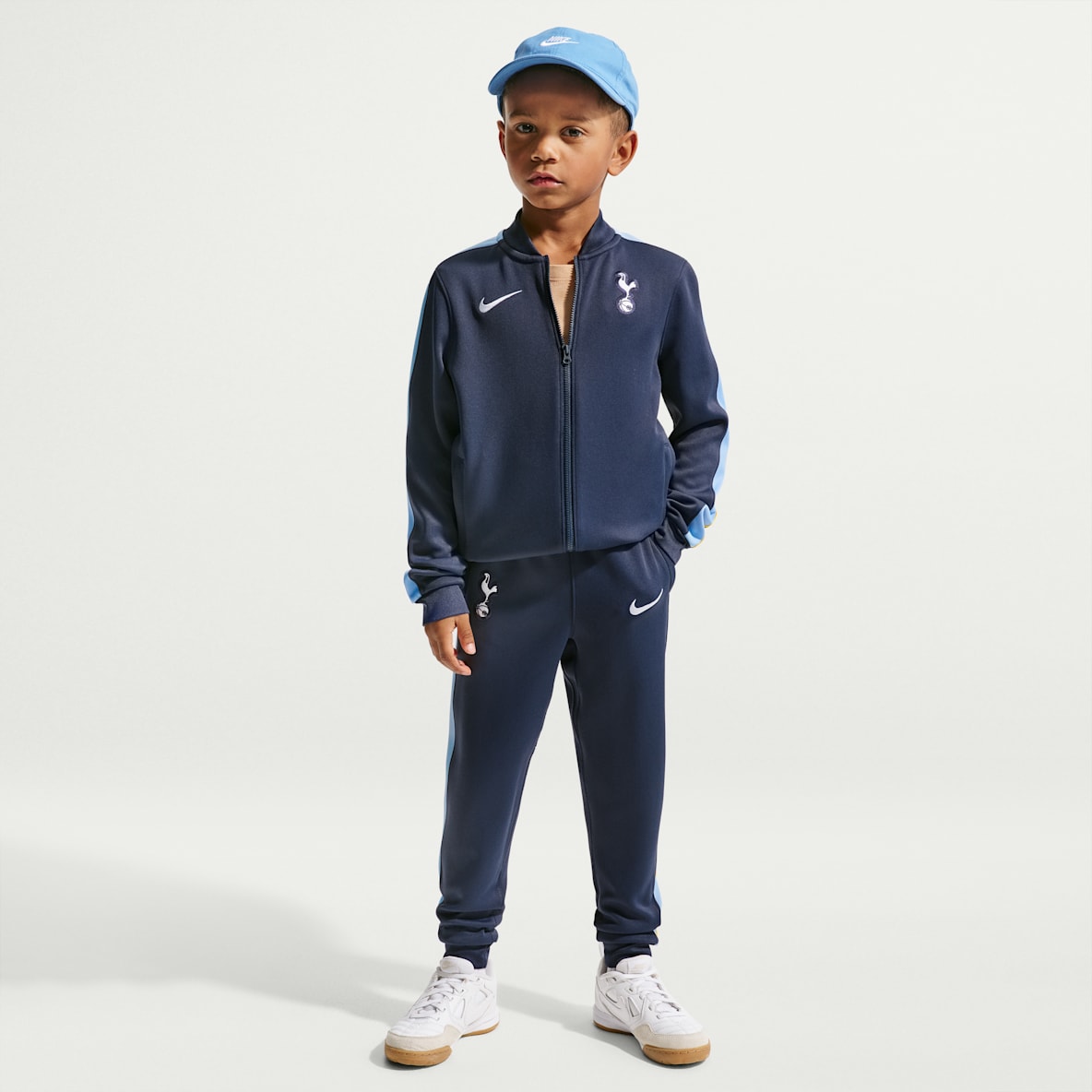 Tottenham Hotspur Strike Stickad fotbollstracksuit Nike Dri-FIT för barn