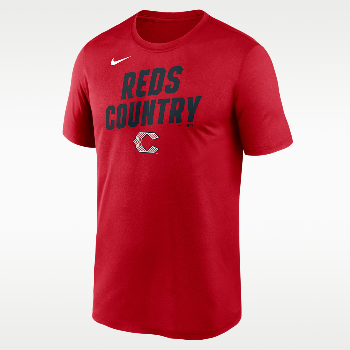 Cincinnati Reds City Connect Team Phrase Script Men's Nike Dri-FIT MLB T-Shirt