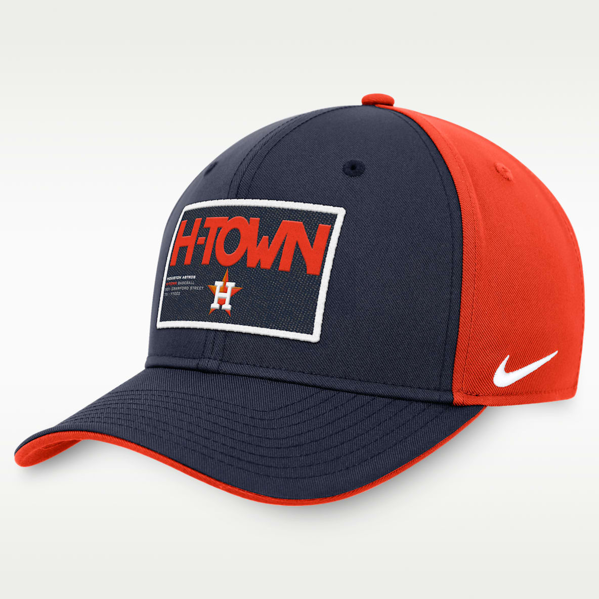 Houston Astros Classic99 Color Block Gorra ajustable Nike MLB para hombre