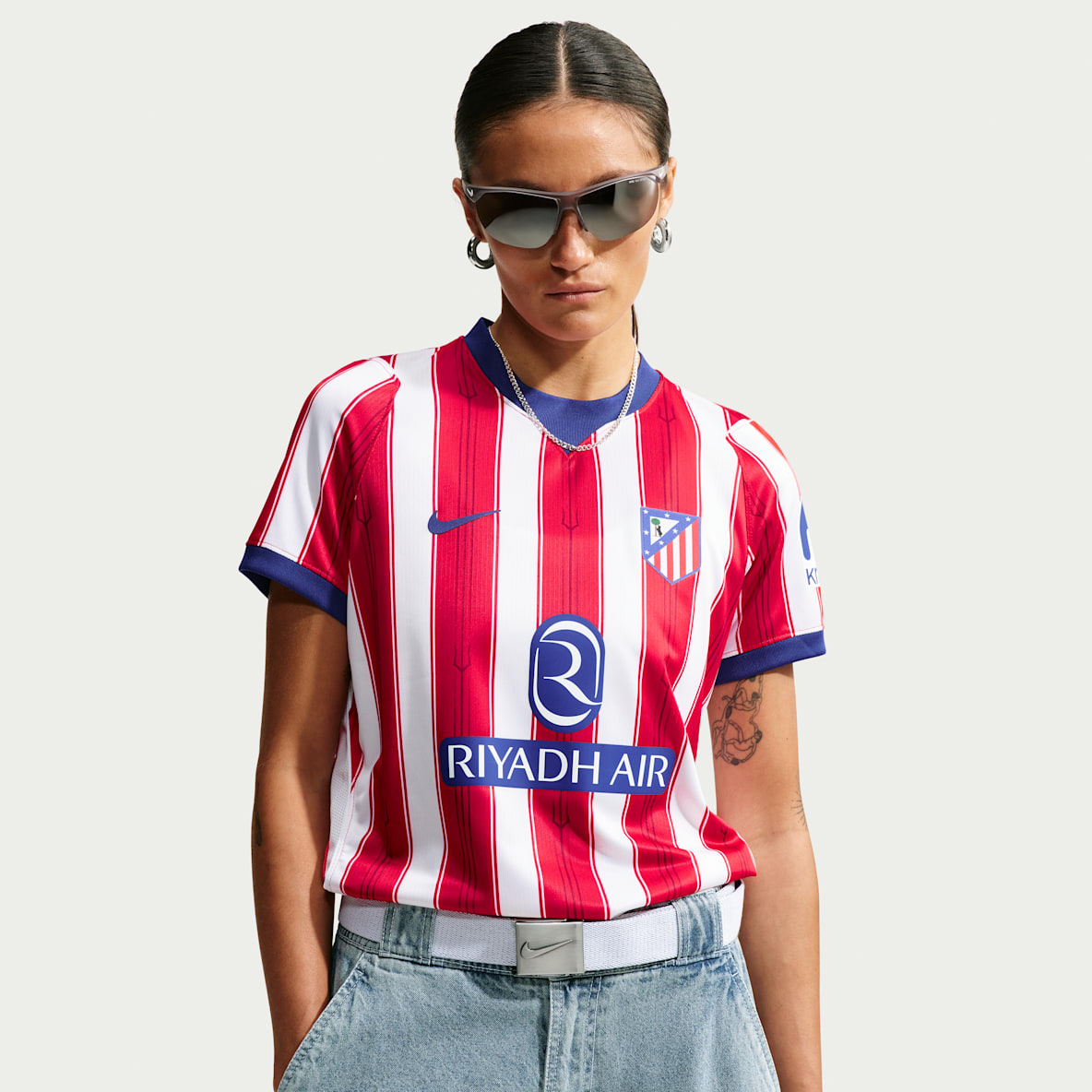 Atlético Madrid 2026/27 Stadium Home Women's Nike Dri-FIT Football Replica Shirt