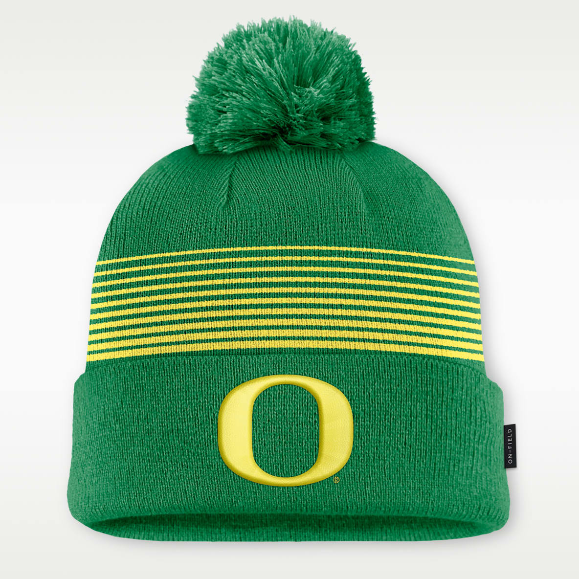 Oregon Sideline Peak Men's Nike College Cuffed Pom Beanie