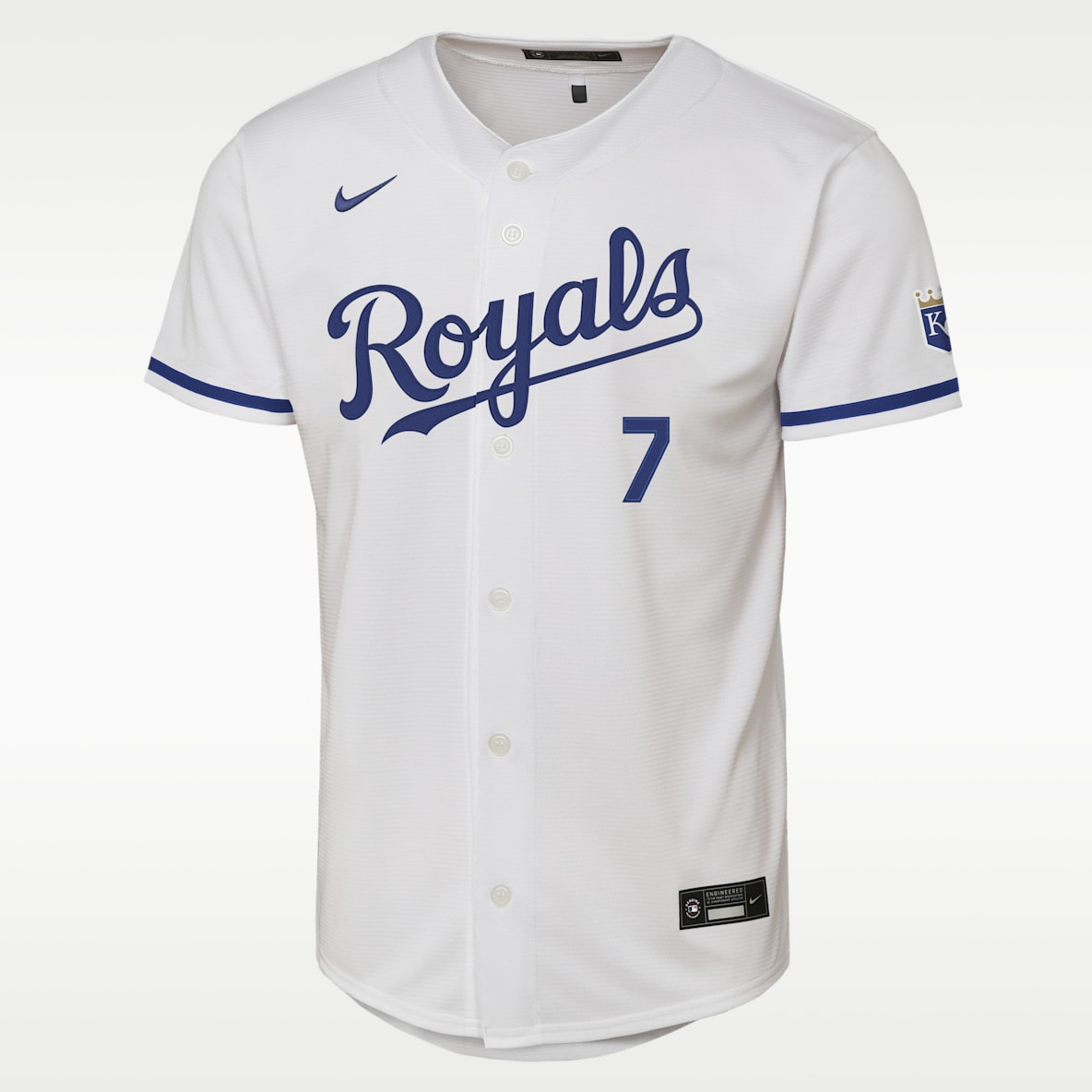 Bobby Witt, Jr. Kansas City Royals Big Kids' Nike MLB Stadium Home Jersey