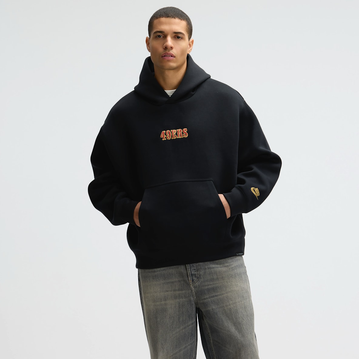 San Francisco 49ers Rivalries Collection Oversized Tech Fleece Men's Nike NFL Pullover Hoodie