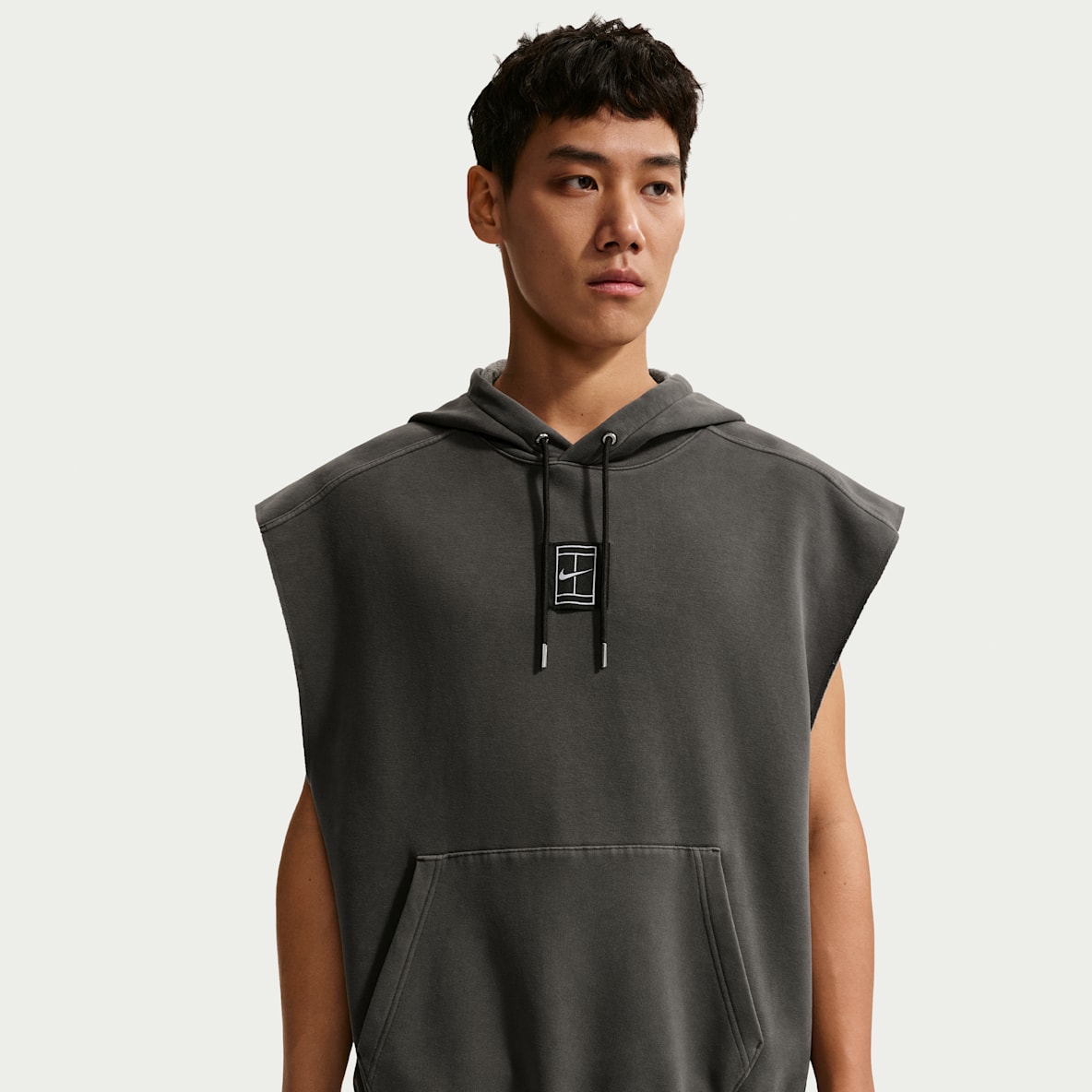 Nikeコート スラム メンズ テニス スリーブレス プルオーバー パーカー