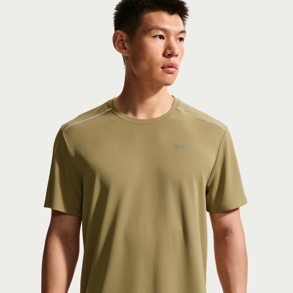 Nike Miler Men's Dri-FIT UV-Protection Short-Sleeve Running Top