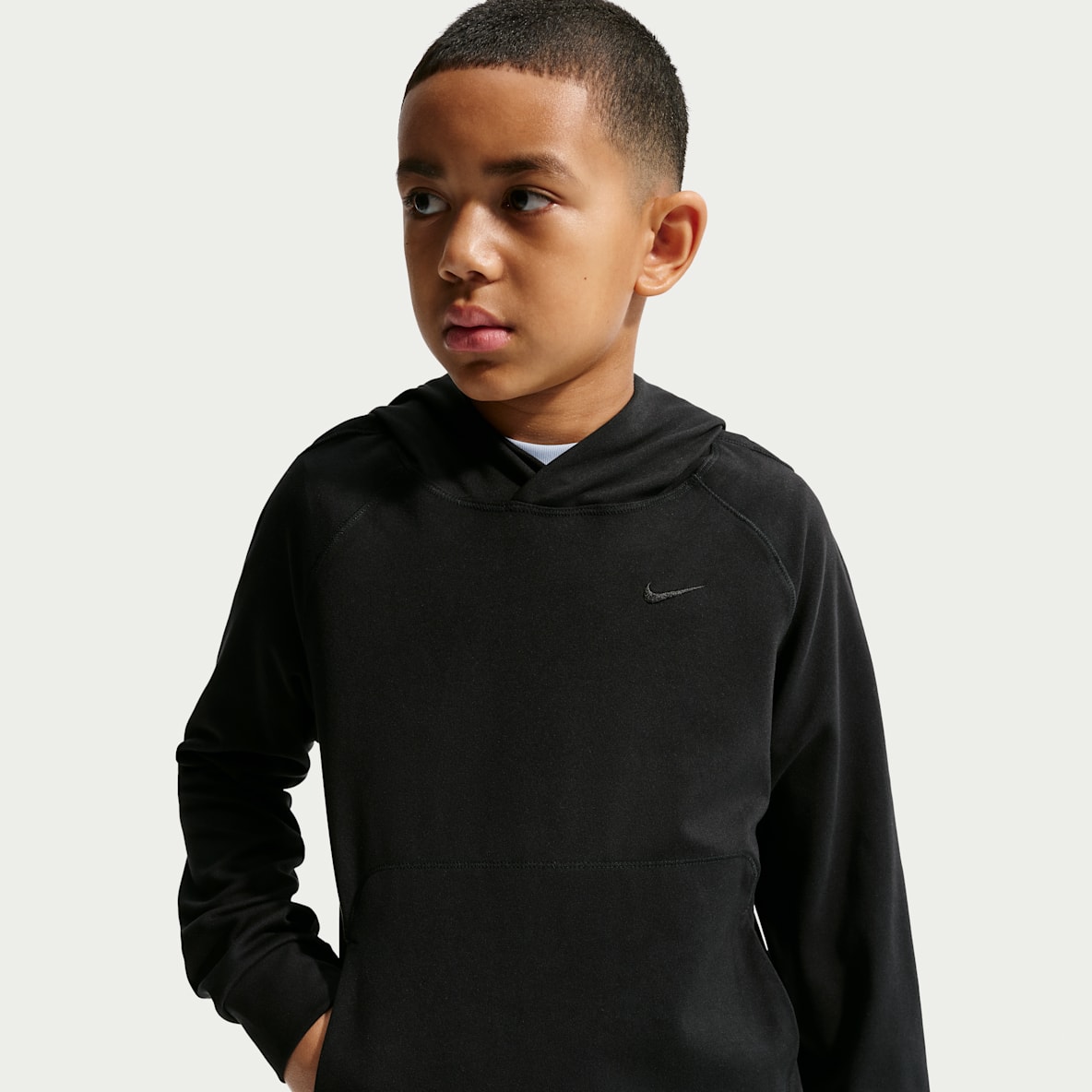 Nike Primary Nanoknit Big Kids' (Boys') Dri-FIT UV Protection Pullover Hoodie