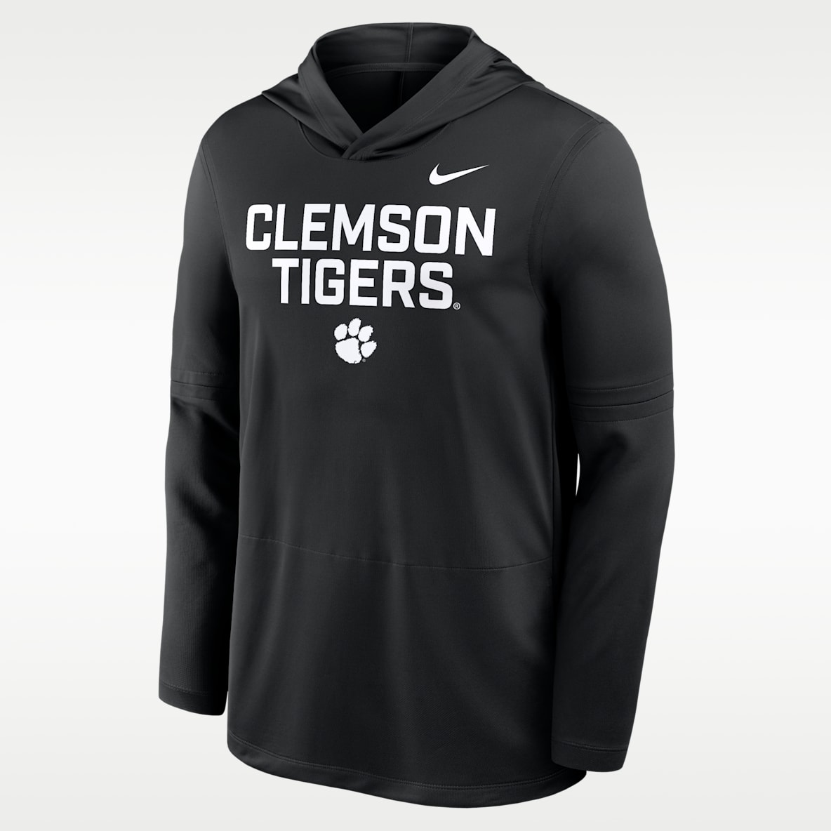 Clemson Sideline Men's Nike Dri-FIT College Long-Sleeve Hooded Top