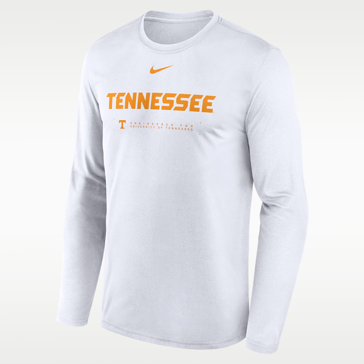Tennessee Courtside Basketball Shootaround Legend Men's Nike Dri-FIT College Long-Sleeve T-Shirt