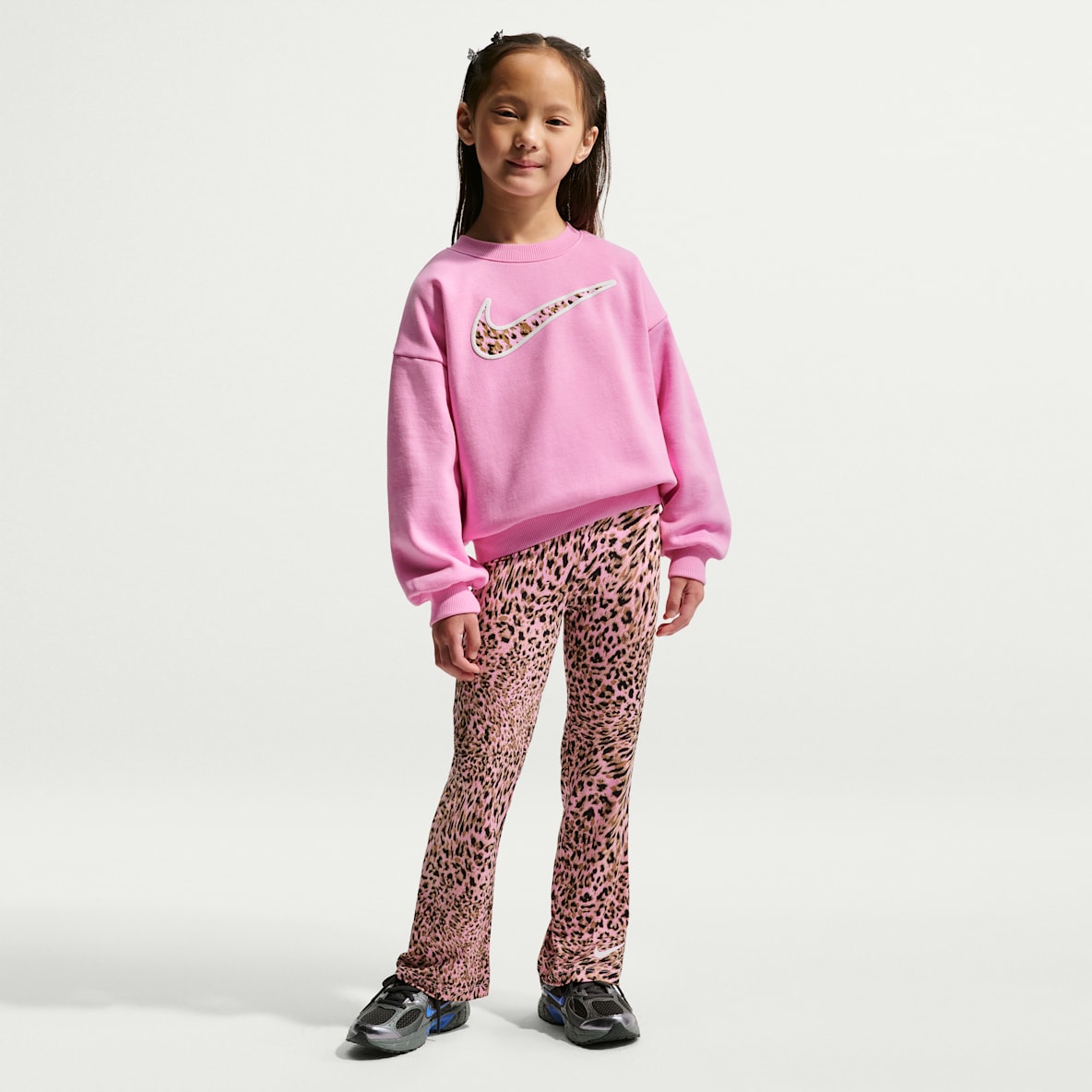 Nike Younger Kids' Crew and Printed Leggings Set