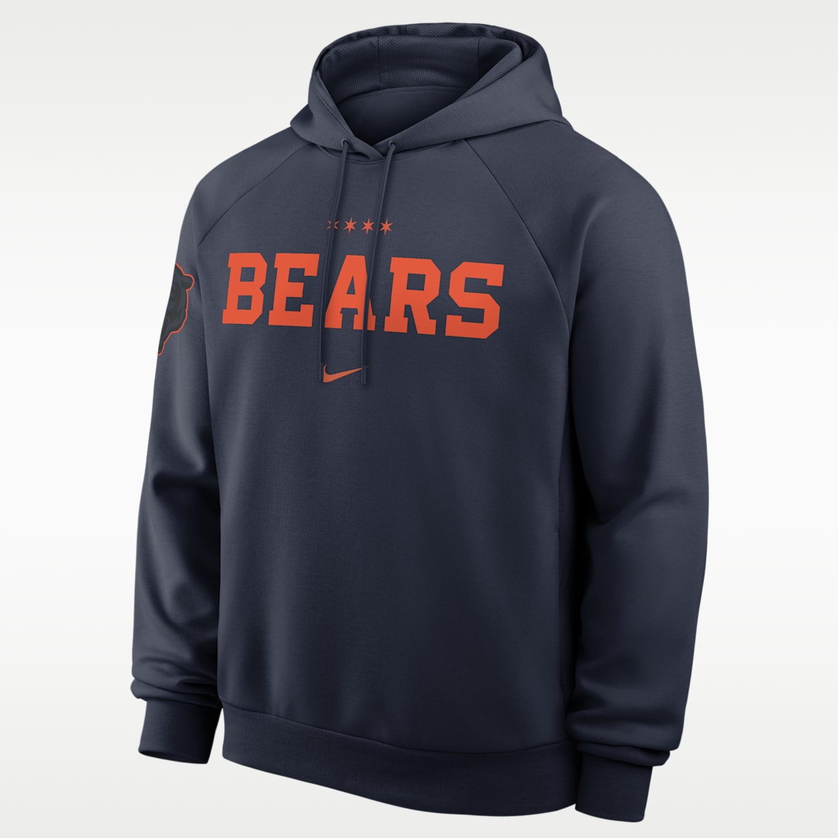 Chicago Bears Rivalries Collection Primary Men's Nike Dri-FIT NFL Pullover Hoodie