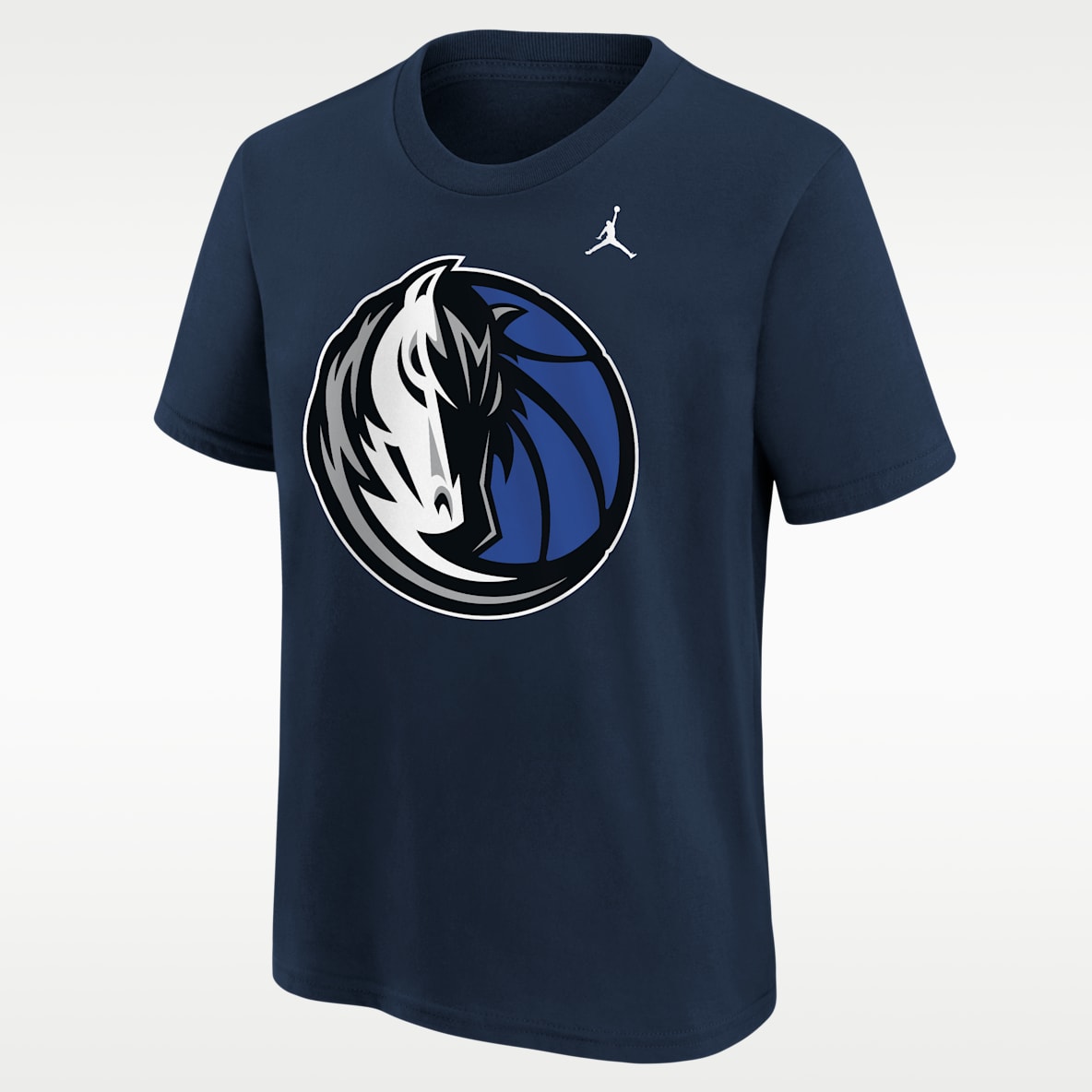 Playera Dallas Mavericks Statement Essentials Playera Jordan de la NBA para niños talla grande