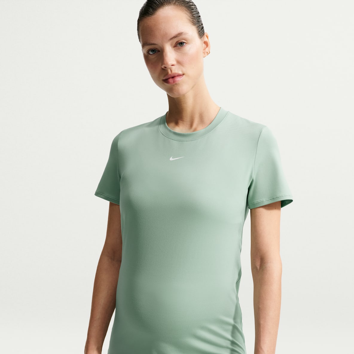 Nike (M) One Women's Dri-FIT Slim-Fit Short-Sleeve Top (Maternity)