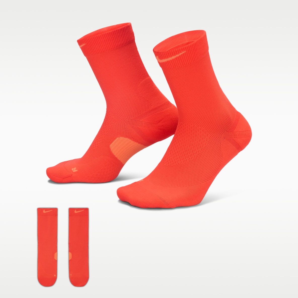 Nike Running Midweight Crew Socks (1 Pair)