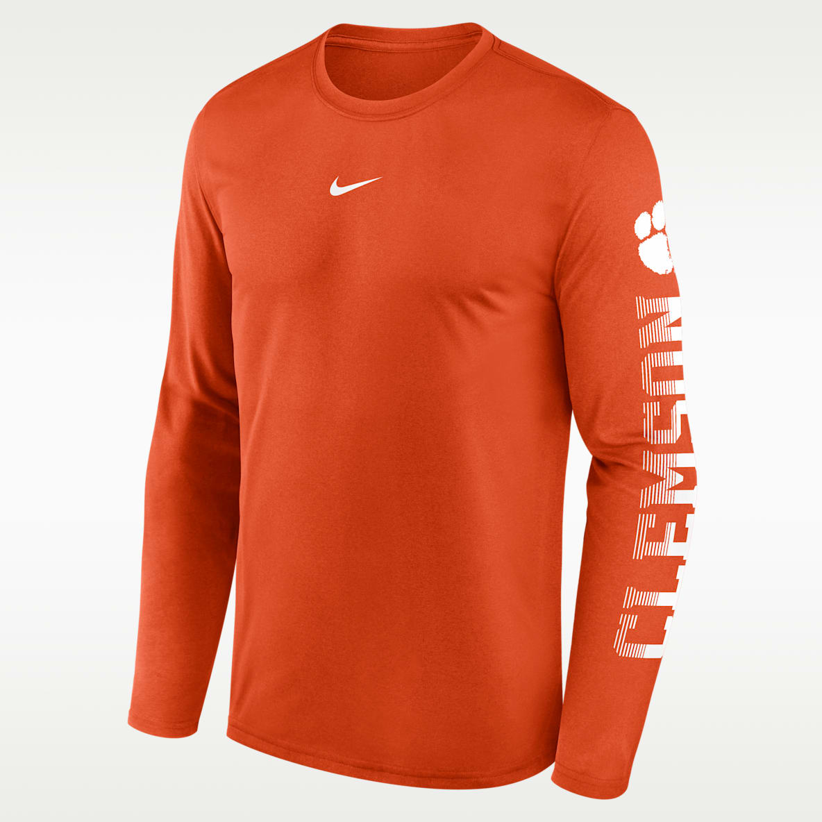 Clemson Primetime Stack Legend Men's Nike Dri-FIT College Long-Sleeve T-Shirt