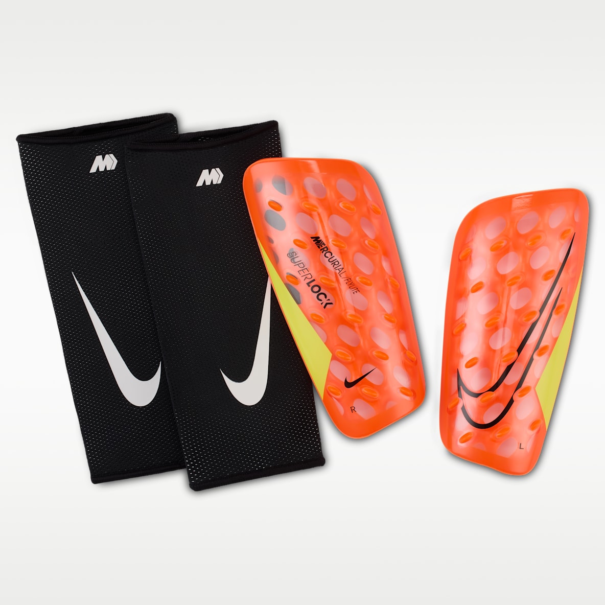 Nike Mercurial Flylite SuperLock Football Shinguards