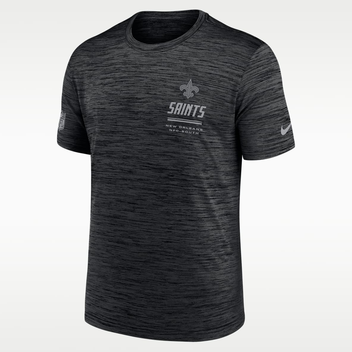 New Orleans Saints Sideline Team Issue Velocity Men's Nike Dri-FIT NFL T-Shirt