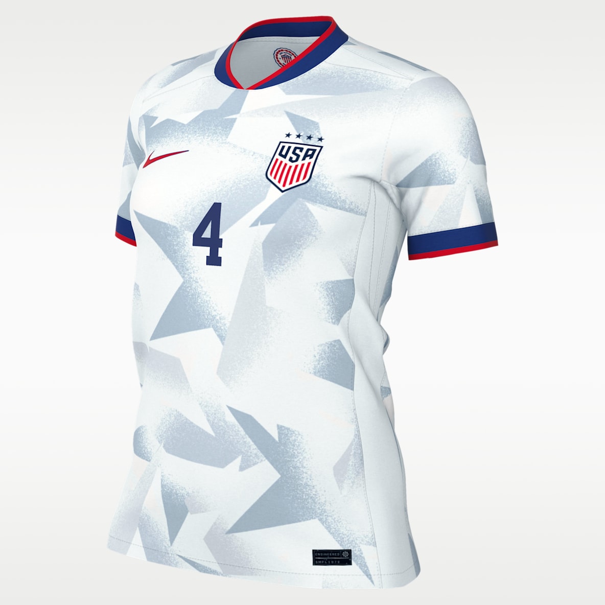 Naomi Girma USWNT 2025 Stadium Home Women's Nike Dri-FIT Soccer Jersey
