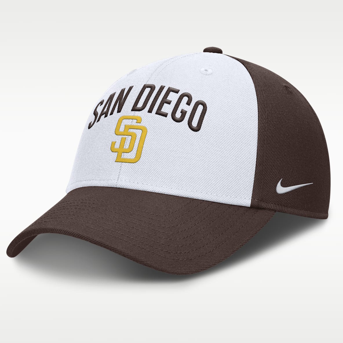 San Diego Padres Club Gorra Nike Dri-FIT de la MLB ajustable para hombre