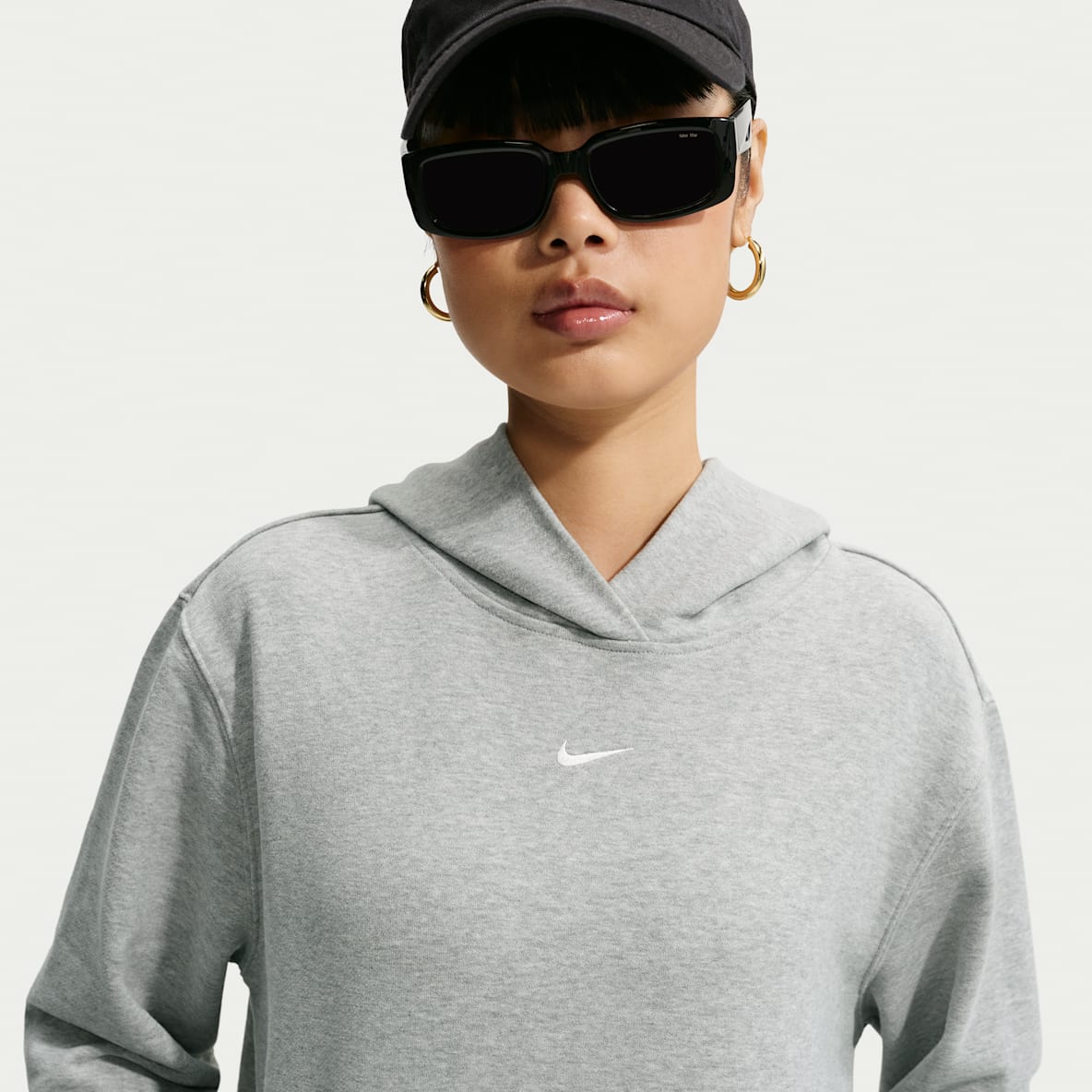 Nike Studio Fleece Lightweight "French Terry" Sudadera con gorro sin cierre para mujer