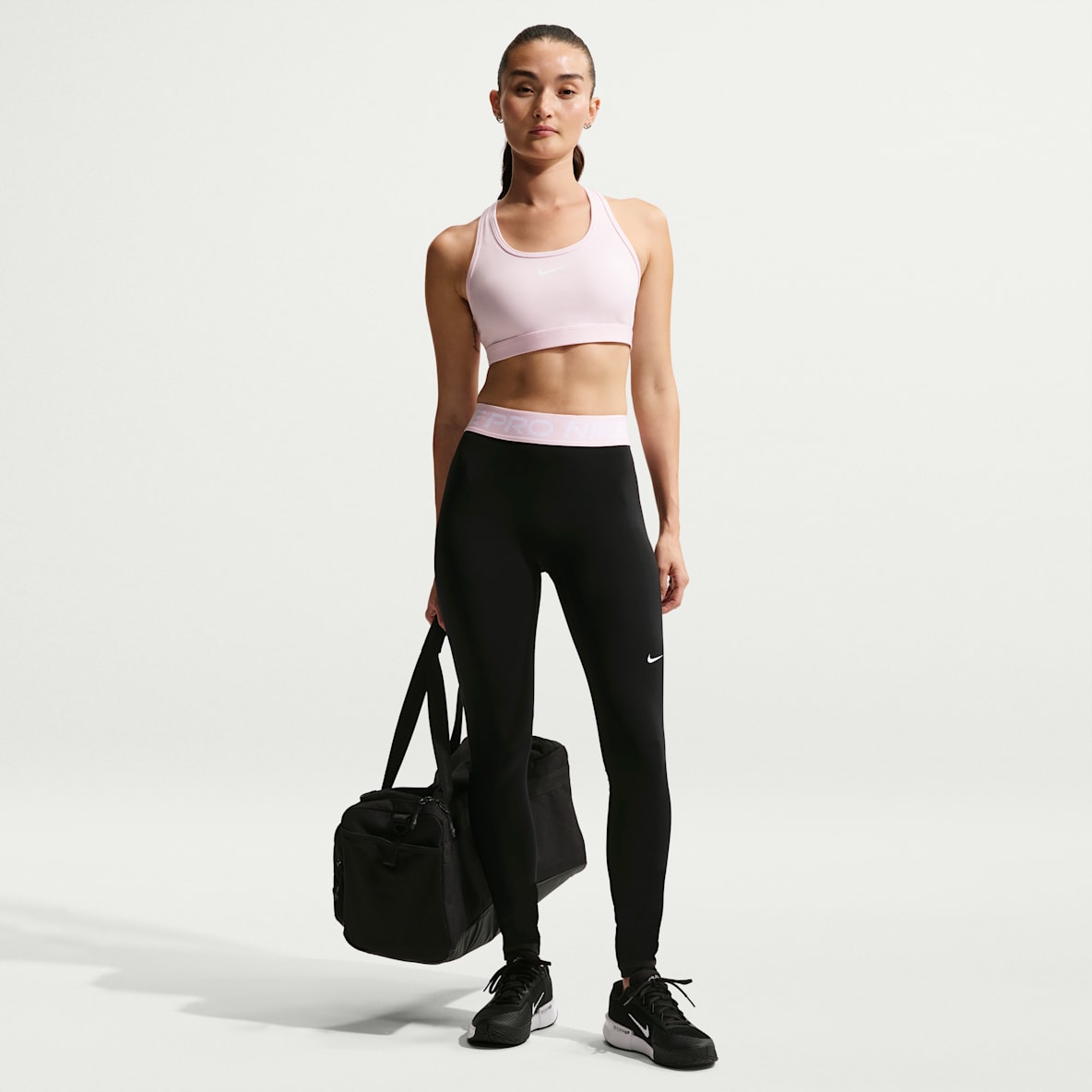 Nike Pro Women's Mid-Rise Full-Length Leggings