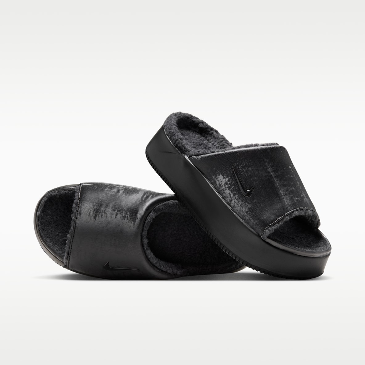 Nike Calm Elevation SE Faux Fur Women's Slides