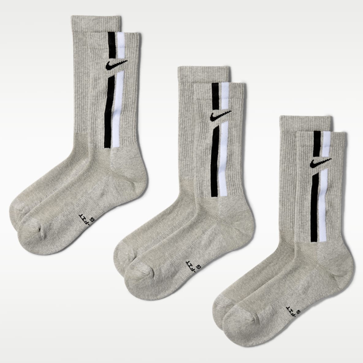 Nike Everyday Elevated Crew Socks (3 Pairs)